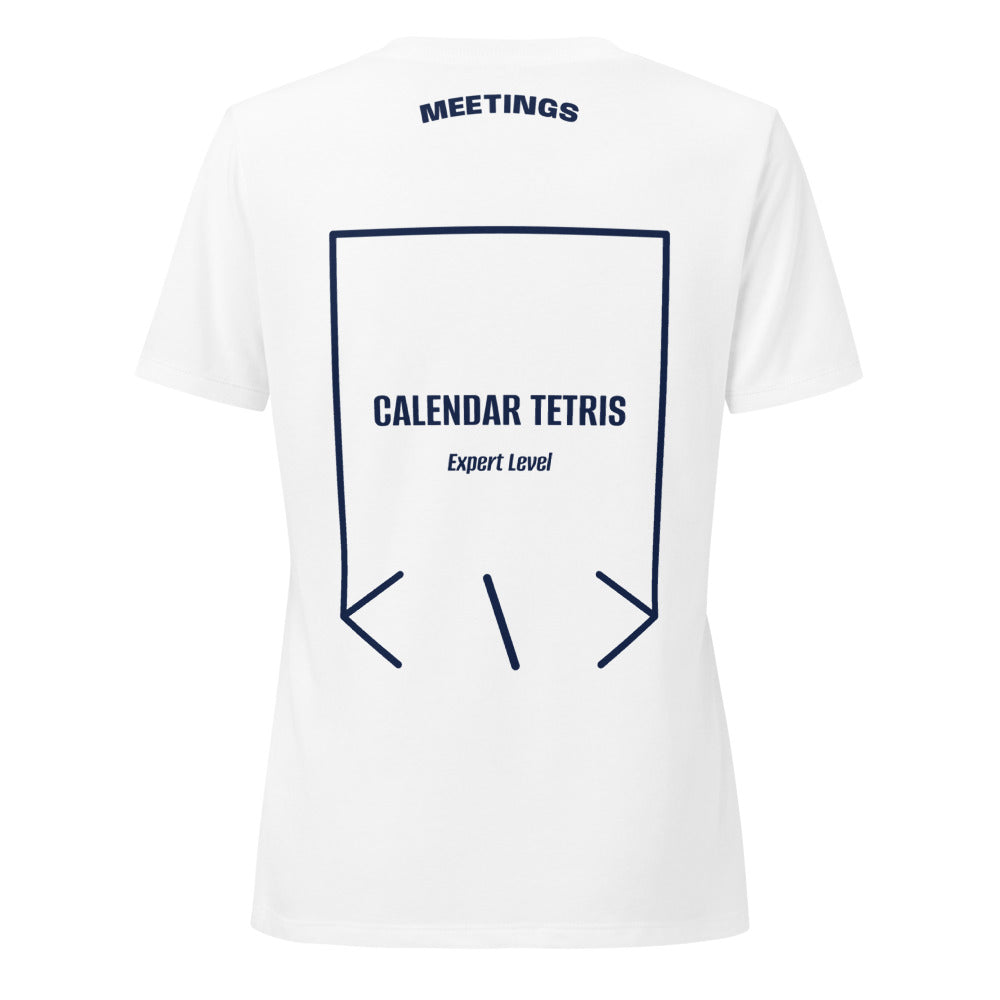 Calendar Tetris — secondary back mockup