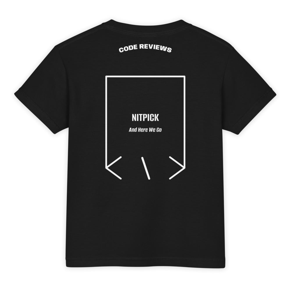 Nitpick — Black White back mockup