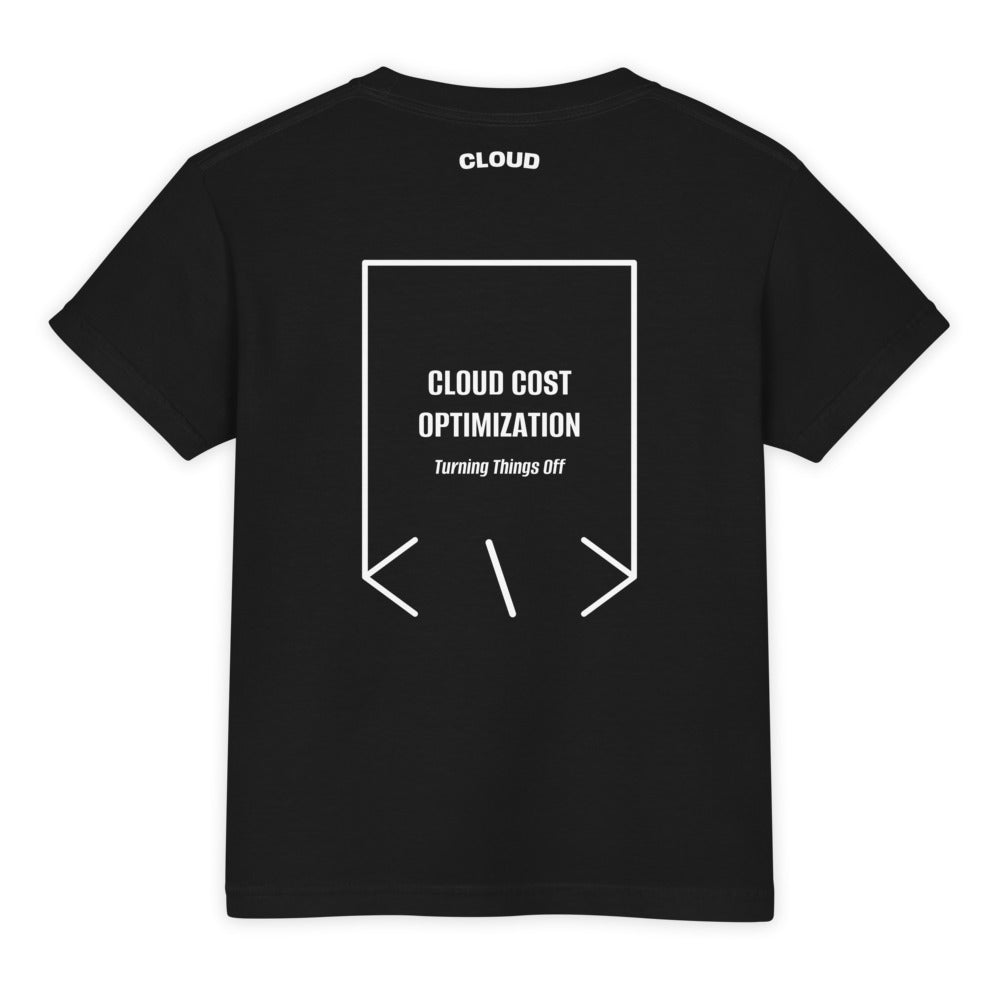 Cloud Cost Optimization — Black White back mockup