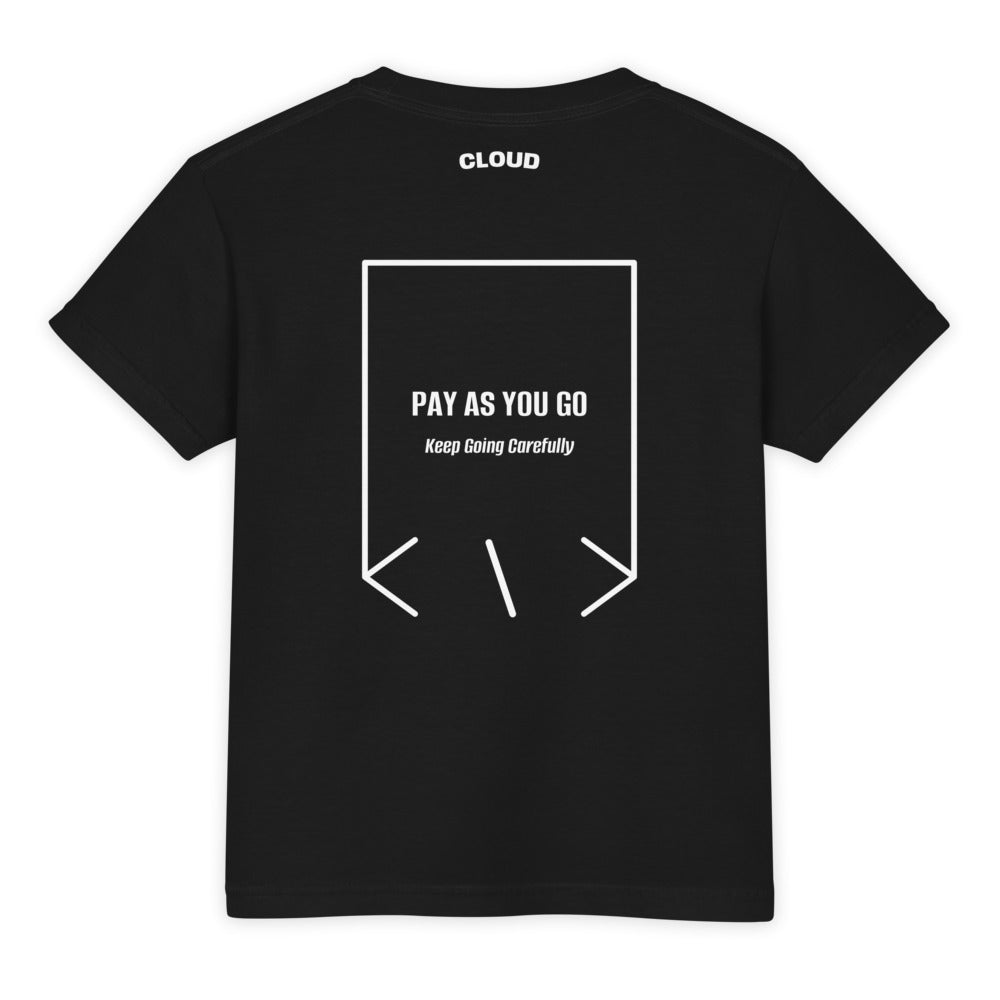 Pay As You Go — Black White back mockup