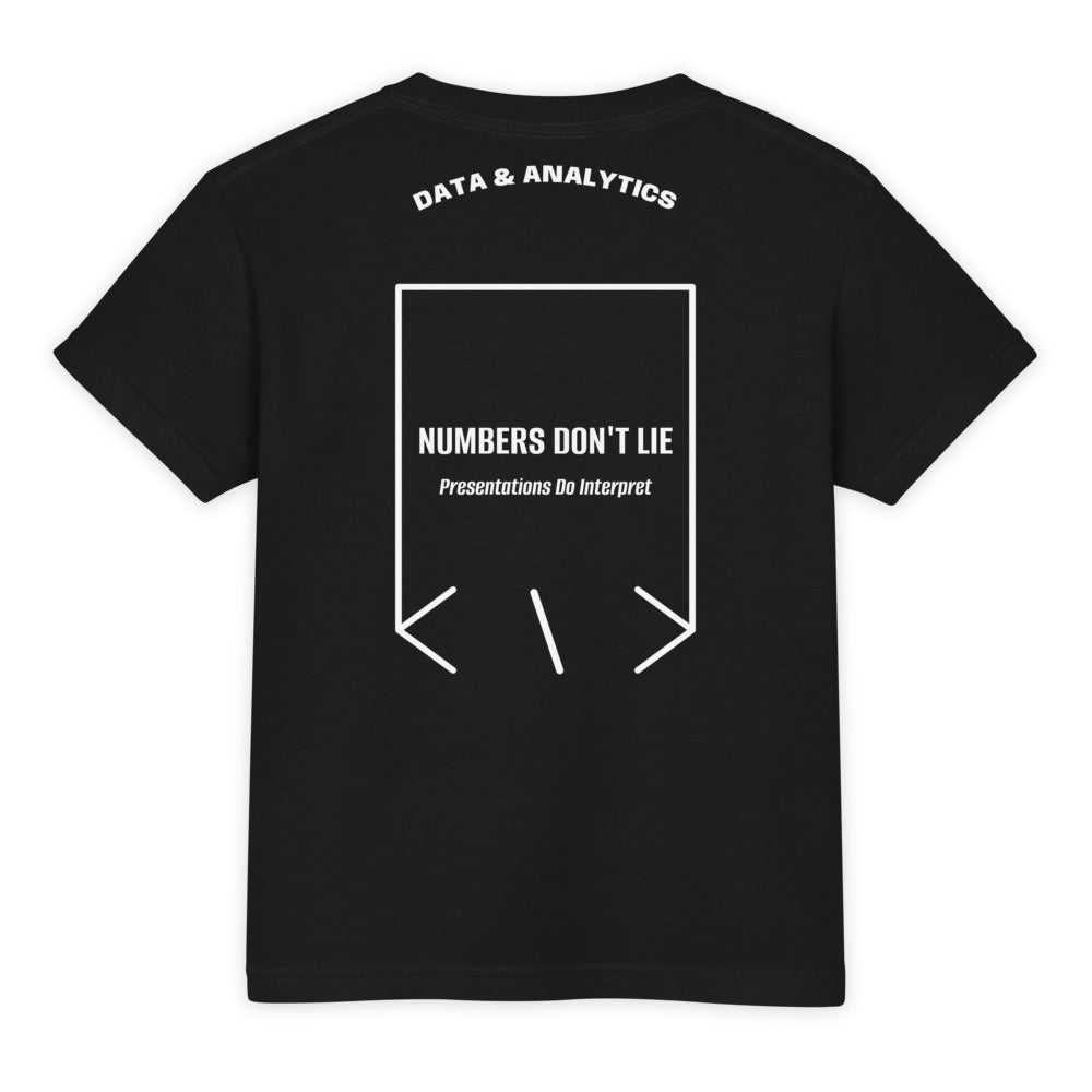 Numbers Don't Lie — Black White back mockup
