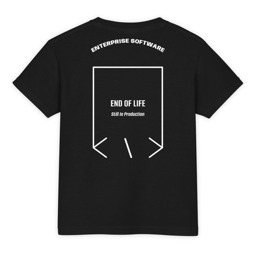 End Of Life — Black White back mockup