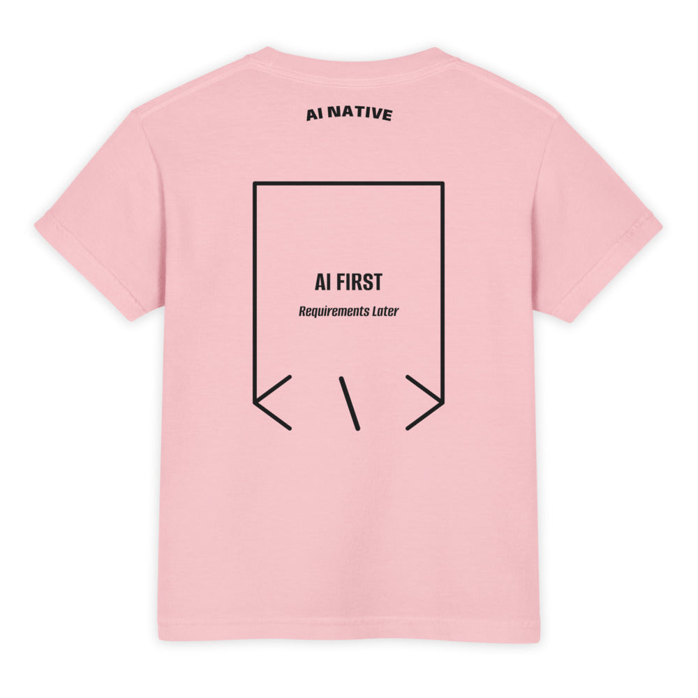 AI First — secondary back mockup