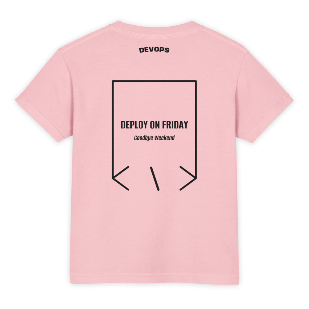 Deploy On Friday — secondary back mockup