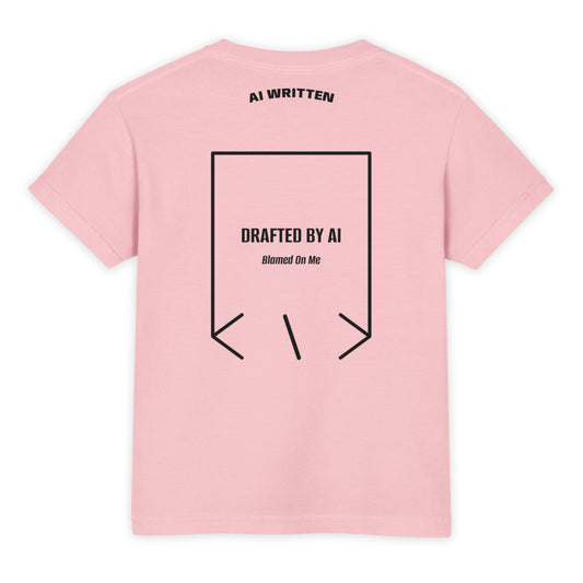 Drafted By AI — secondary back mockup