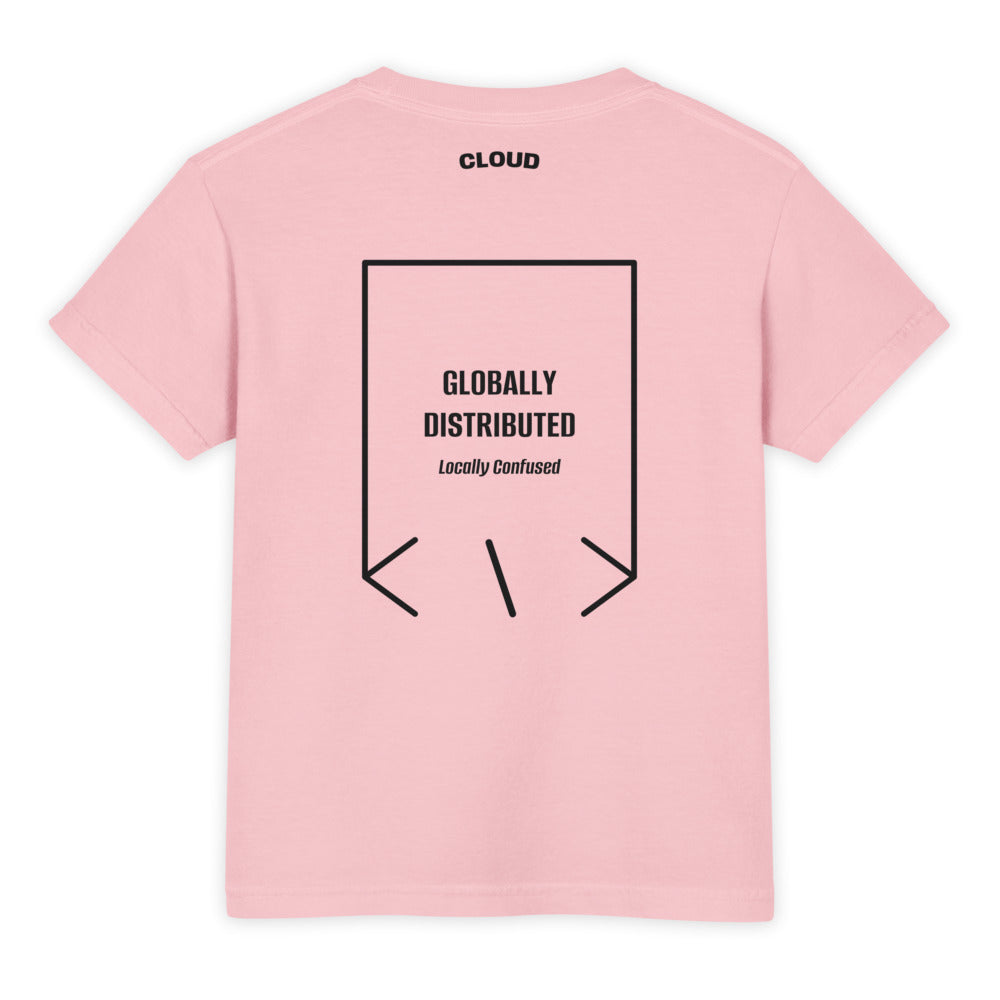 Globally Distributed — Blossom Black back mockup
