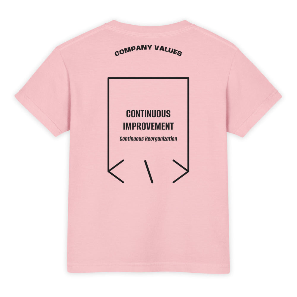 Continuous Improvement — Blossom Black back mockup