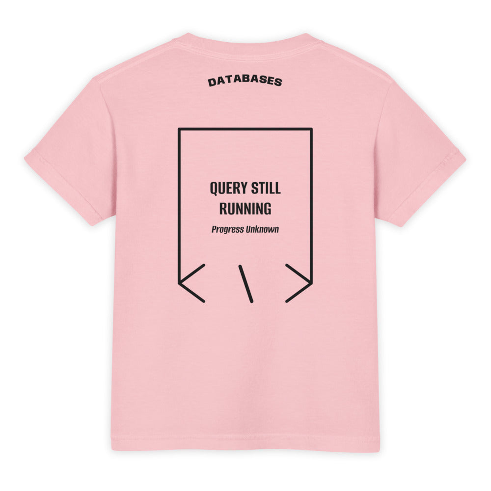 Query Still Running — Blossom Black back mockup