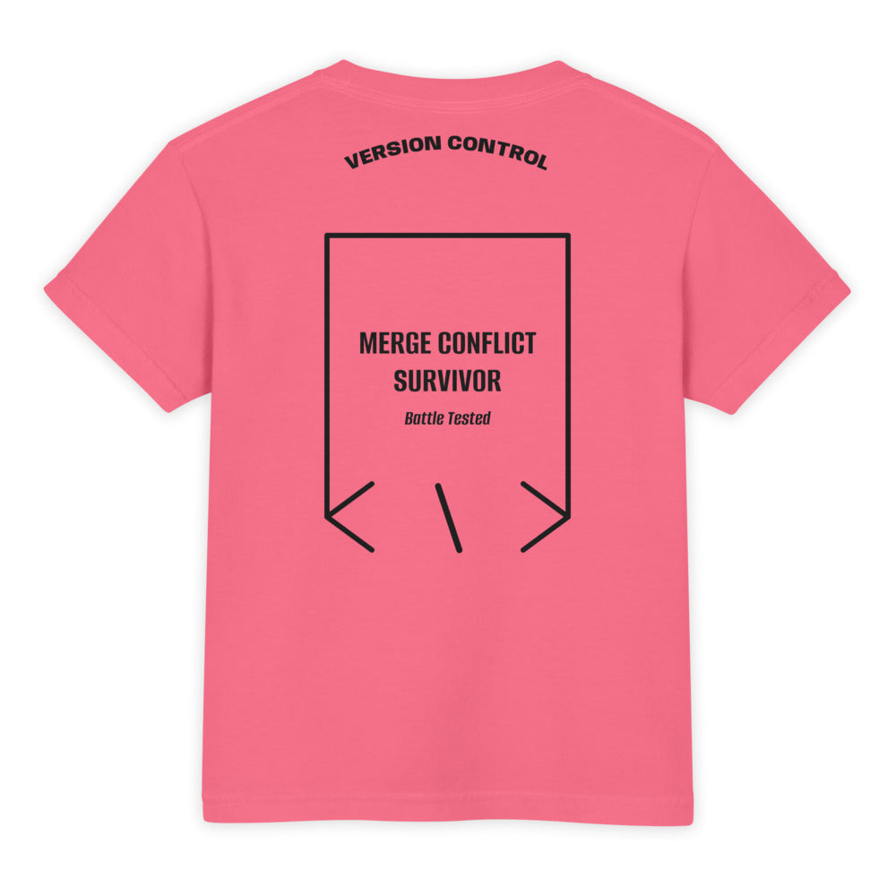 Merge Conflict Survivor — Crunchberry Black back mockup
