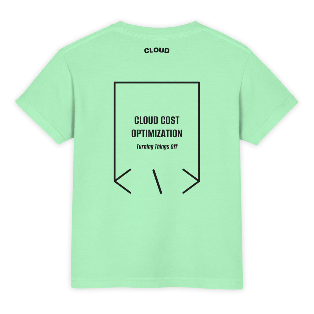 Cloud Cost Optimization — Island Reef Black back mockup