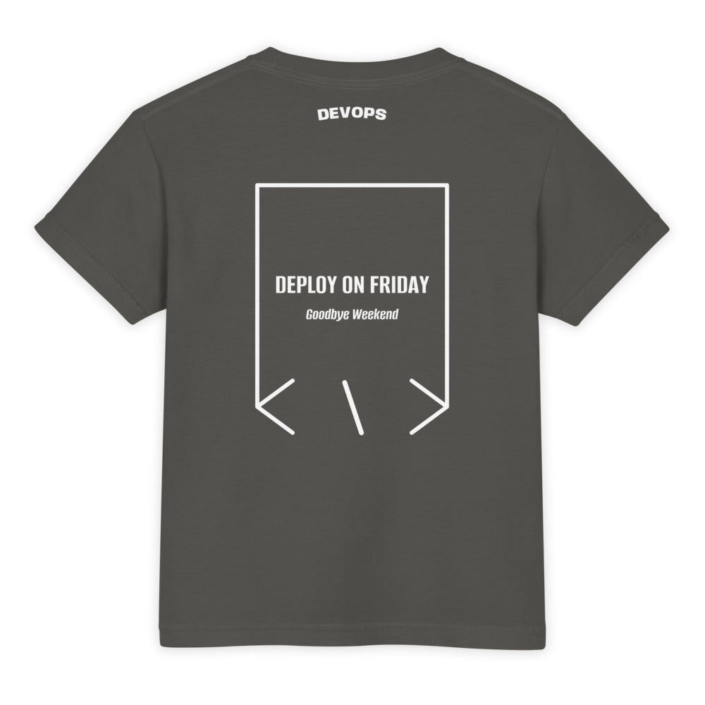 Deploy On Friday — Pepper White back mockup