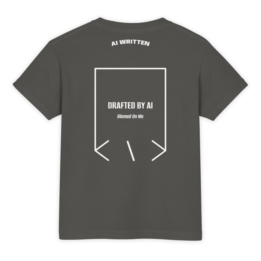 Drafted By AI — Pepper White back mockup