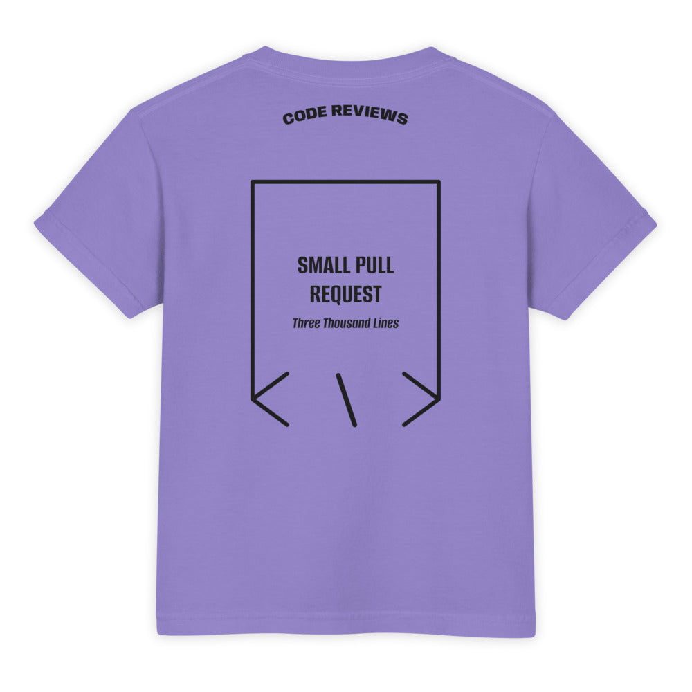 Small Pull Request — Violet Black back mockup
