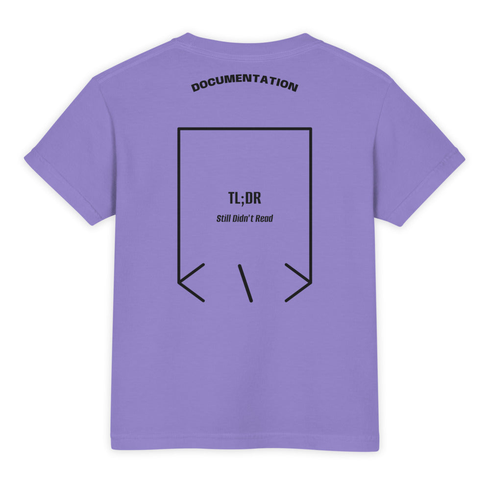 TL;DR — Violet Black back mockup
