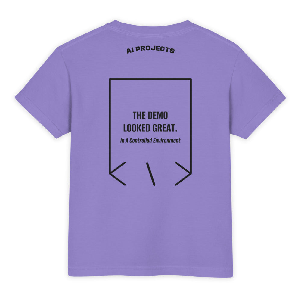 The Demo Looked Great. — Violet Black back mockup