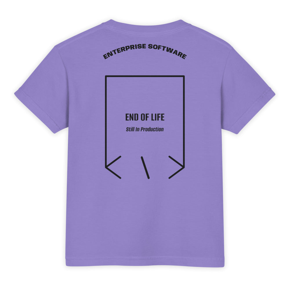 End Of Life — Violet Black back mockup