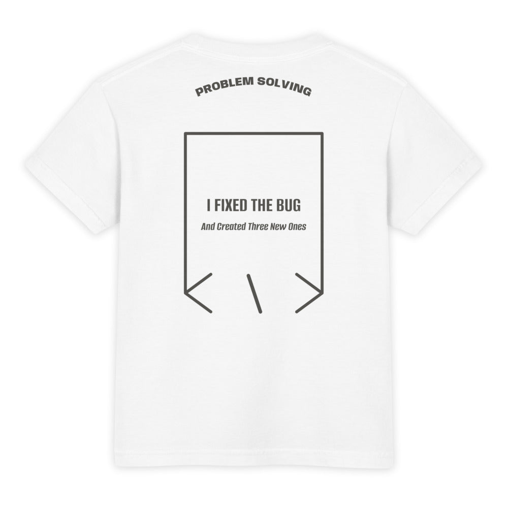 I Fixed The Bug — White Pepper back mockup