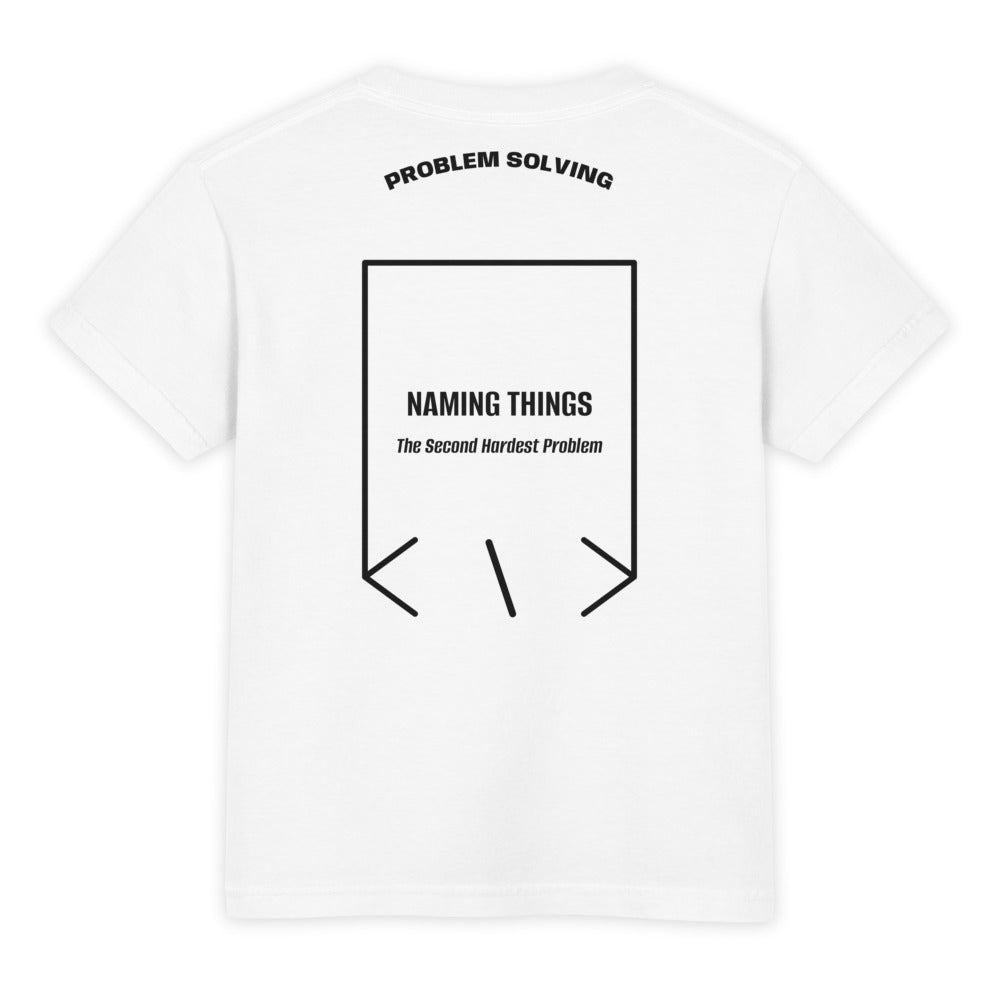 Naming Things — White Black back mockup
