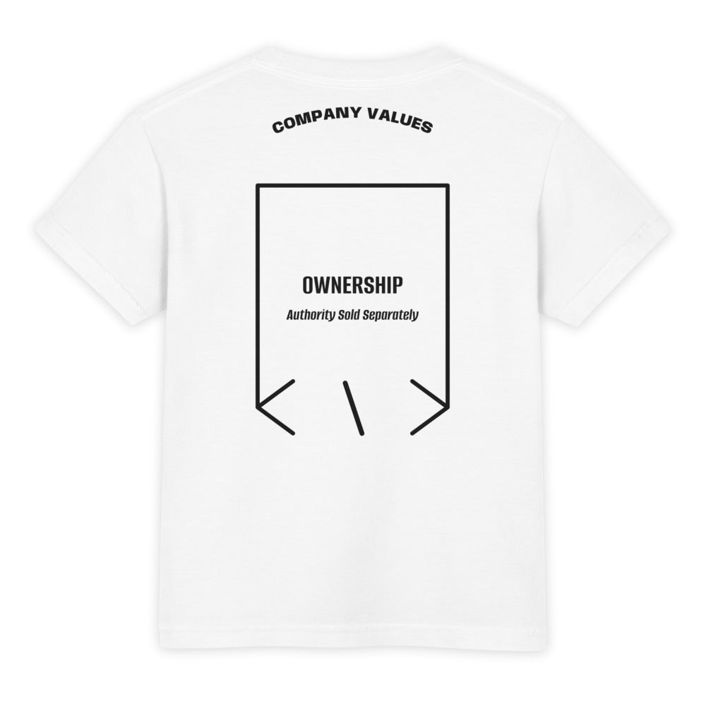 Ownership — White Black back mockup