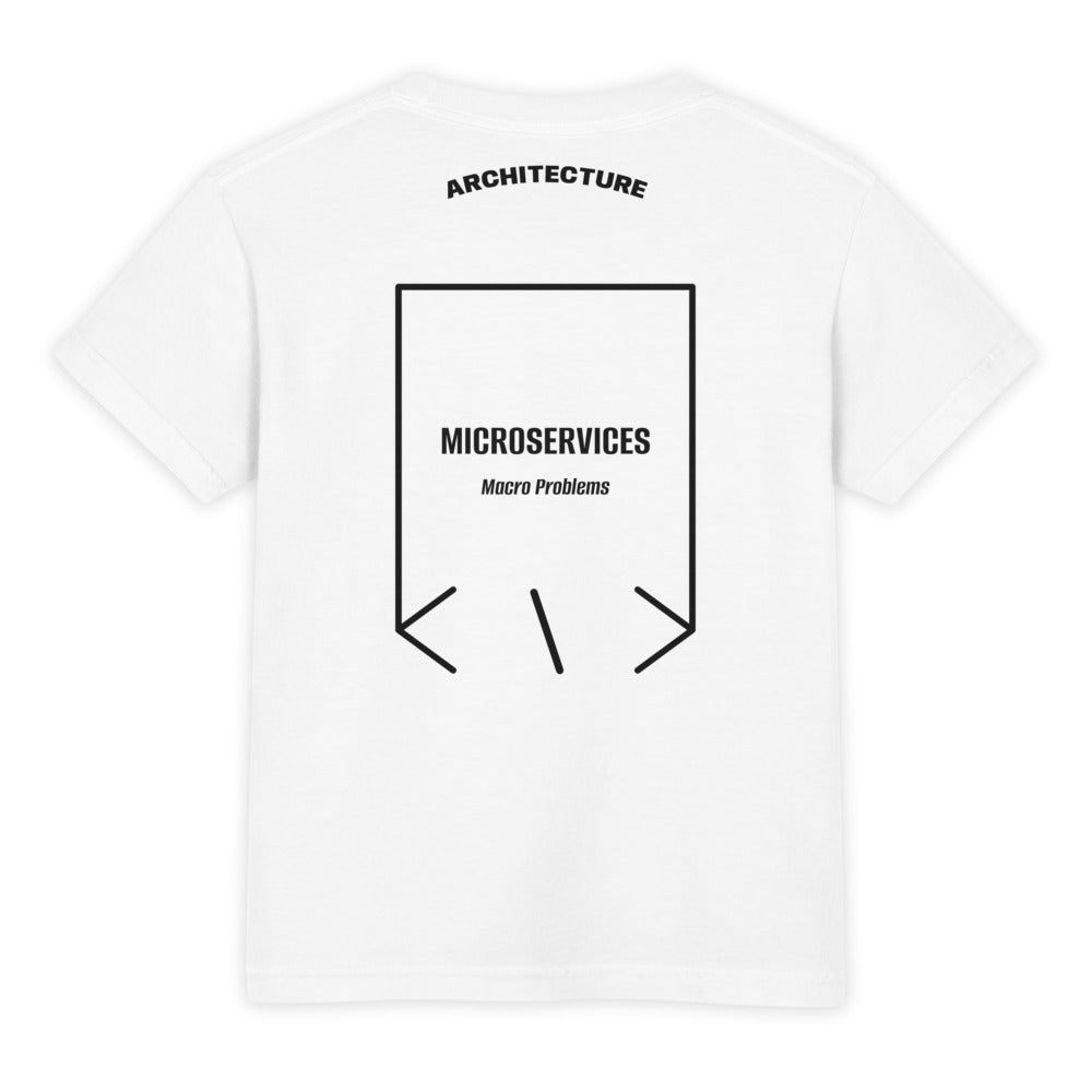 Microservices — White Black back mockup