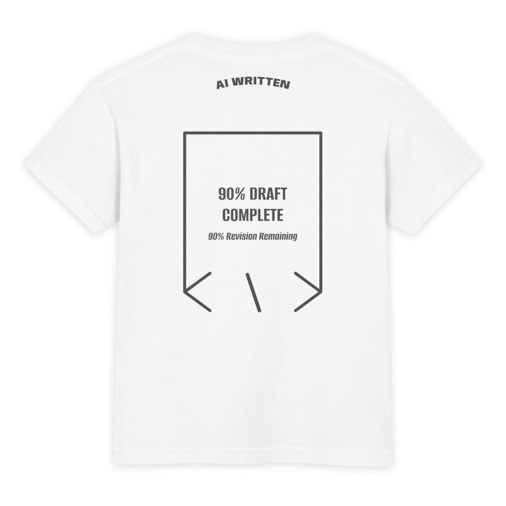 90% Draft Complete — White Pepper back mockup