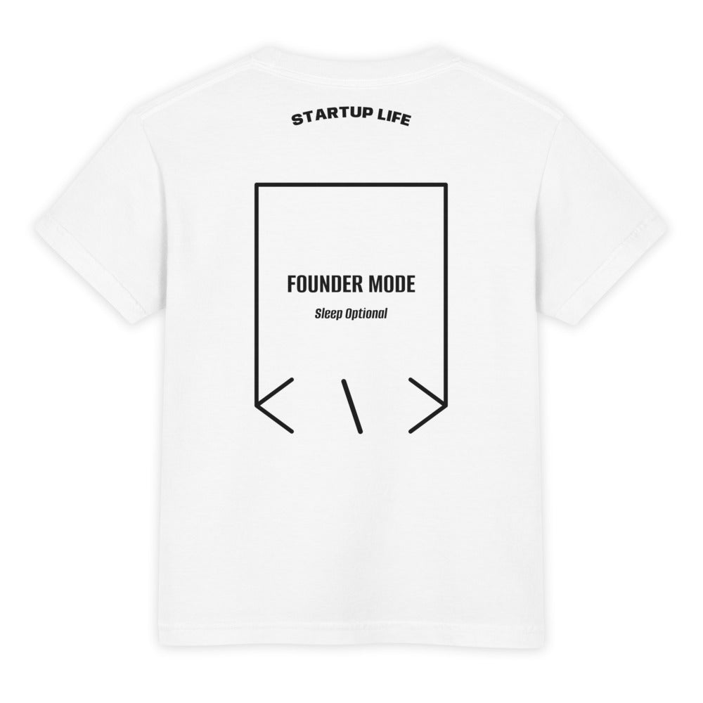 Founder Mode — White Black back mockup