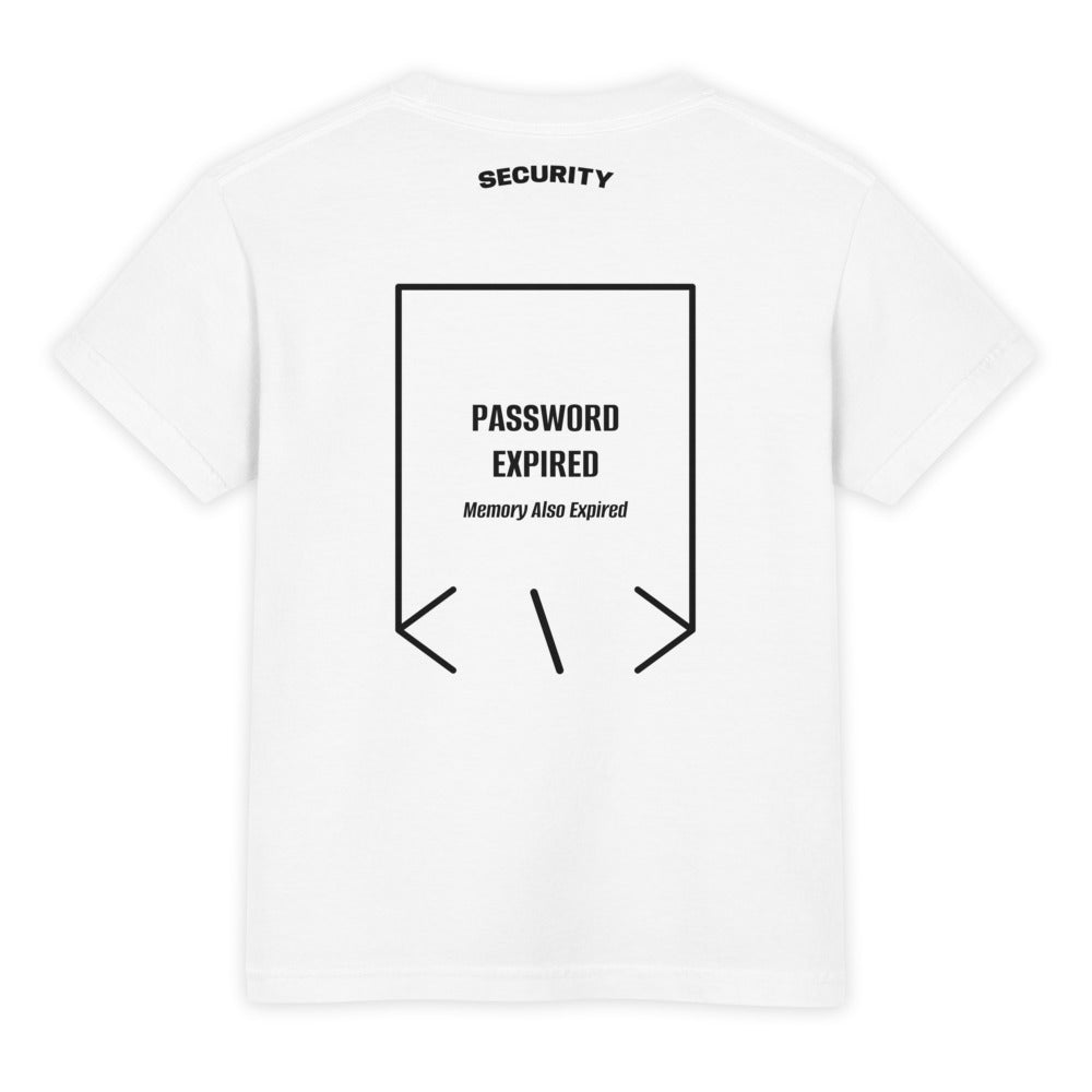 Password Expired — White Black back mockup
