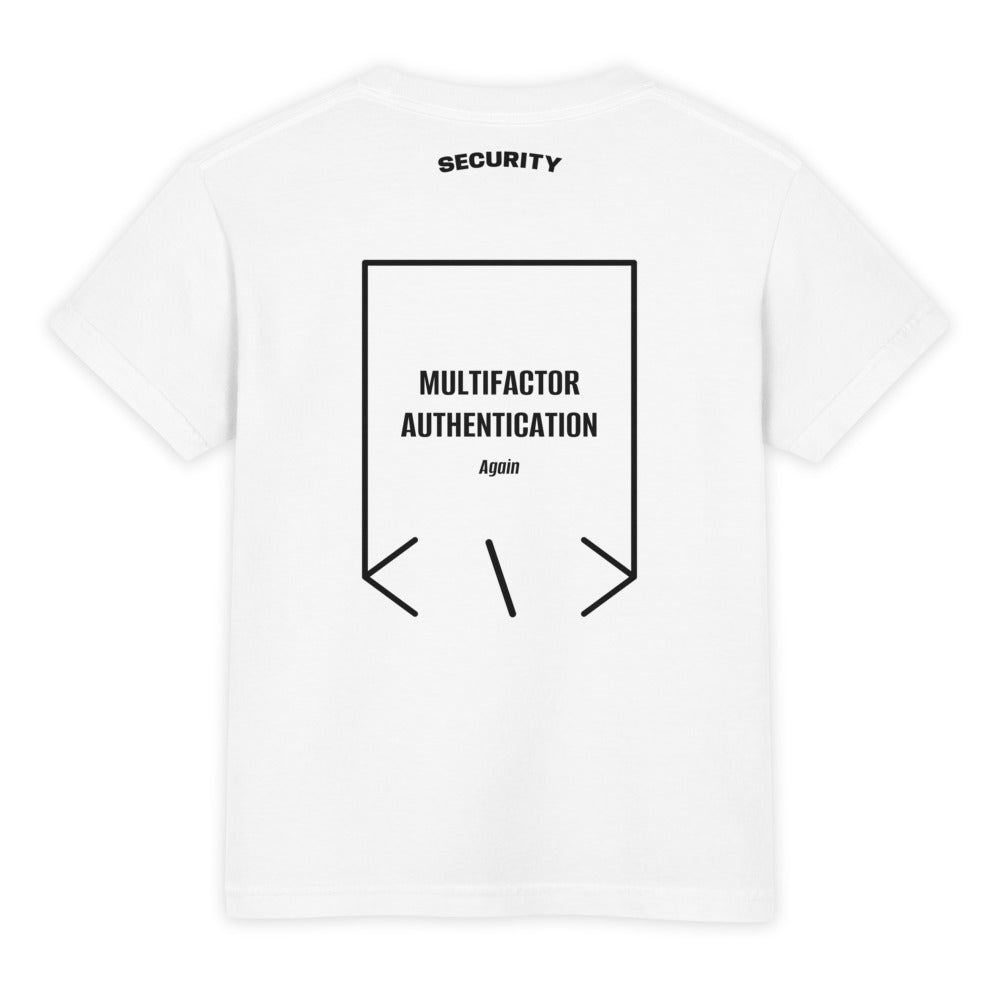 Multifactor Authentication — White Black back mockup
