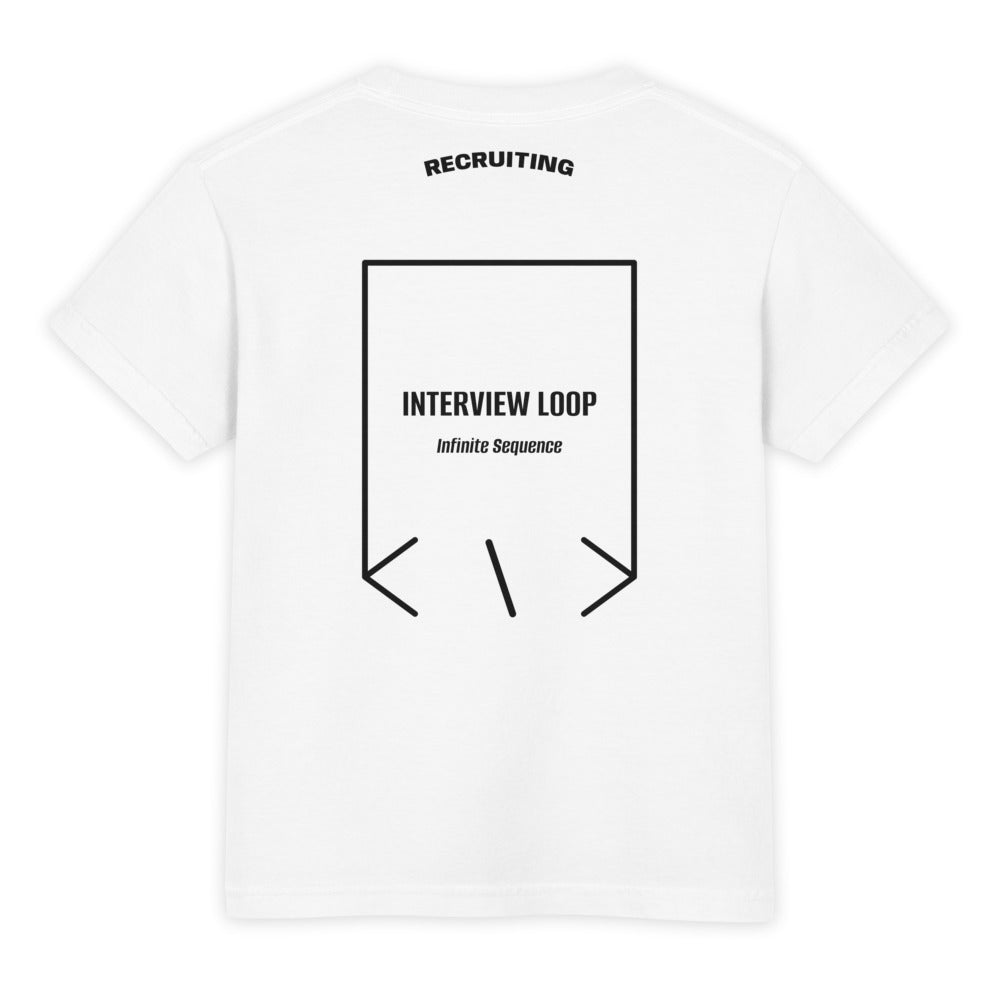 Interview Loop — White Black back mockup