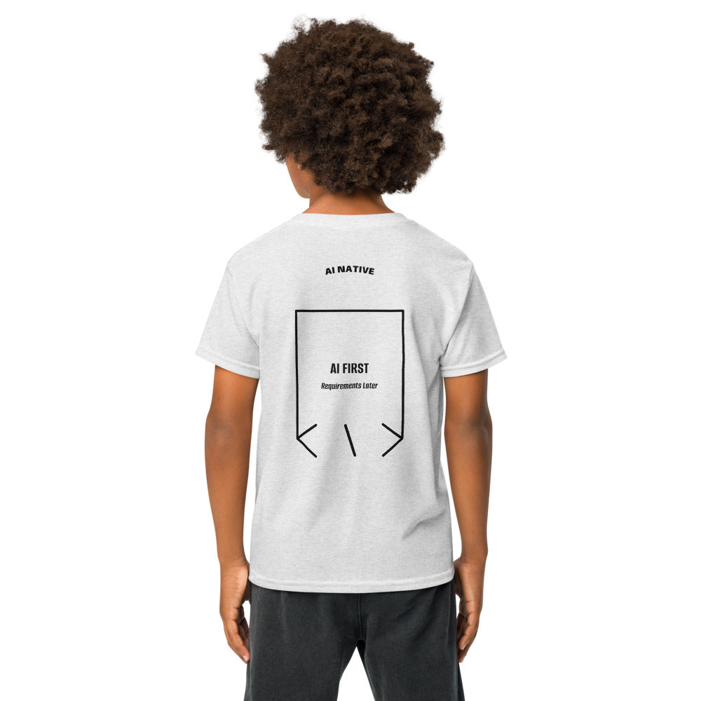 AI First — Ash Black back mockup