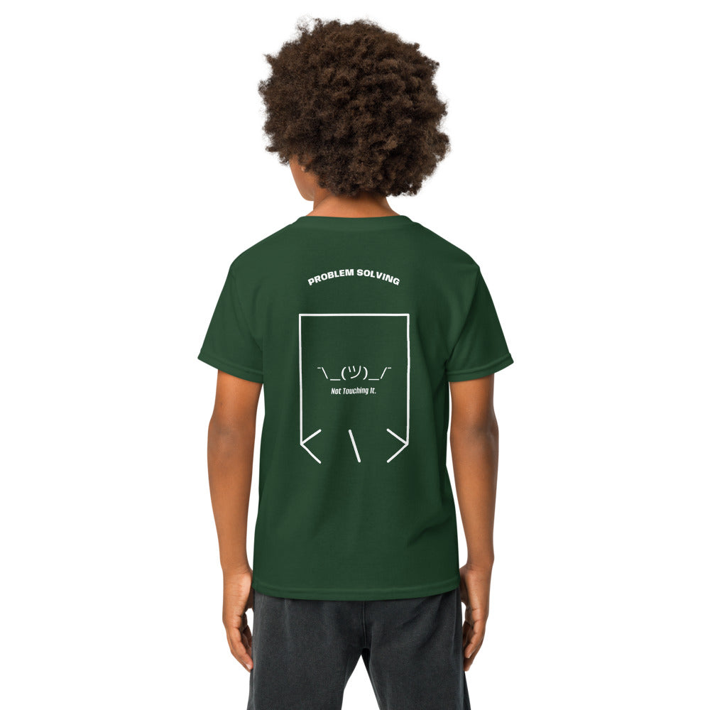¯\_(ツ)_/¯ — Forest Green White back mockup